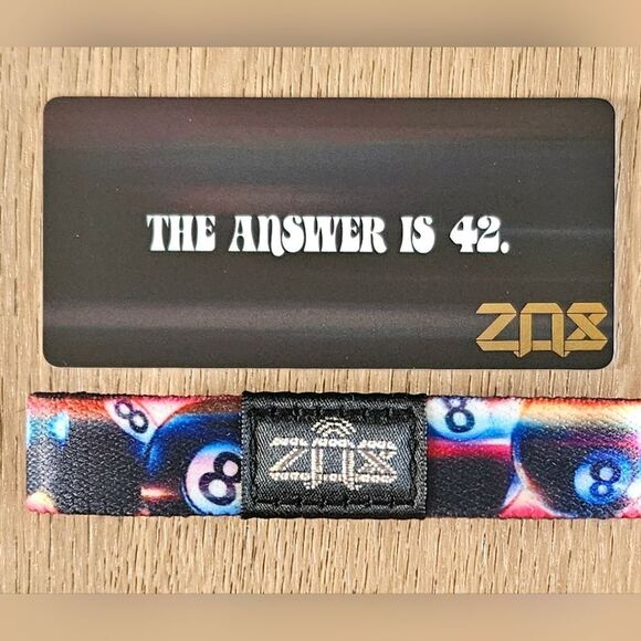 ZOX "GOOD QUESTION" #589 INTERACTIVE 8BALL App Excl NEW Collectible Wristband - Picture 4 of 16
